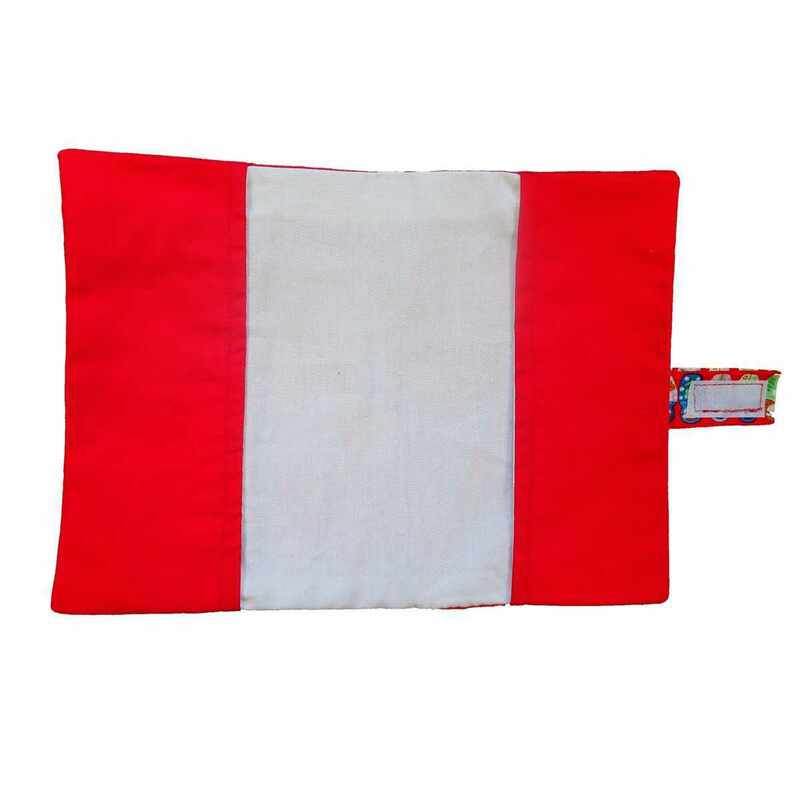 Protège carnet santé rouge poupées russes made in France