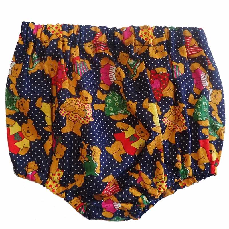 Bloomer bébé bleu marine oursons