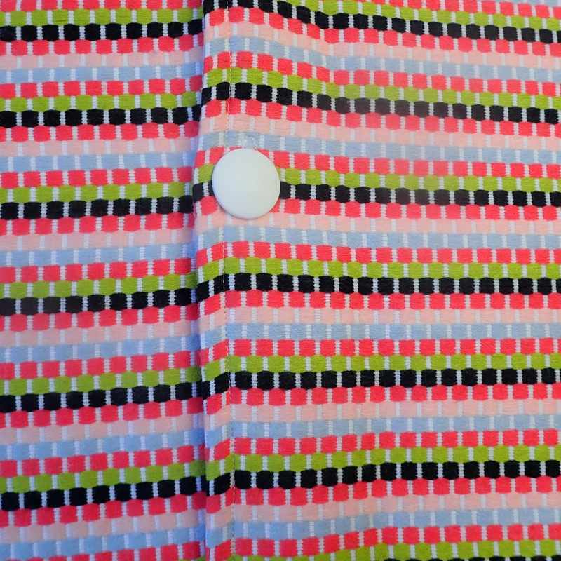 Cape poncho 12/24 mois carrés multicolores
