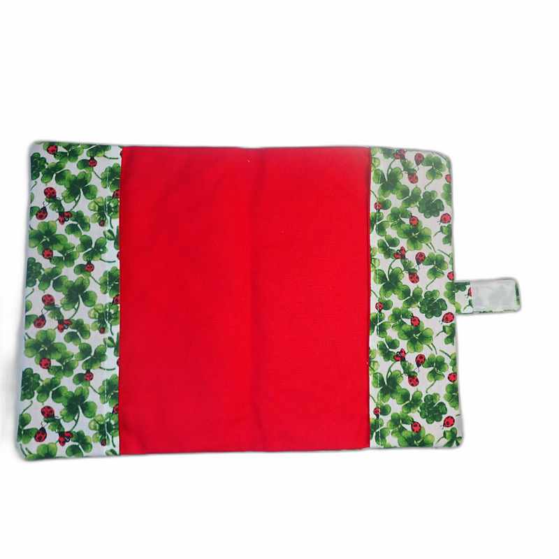 Protège carnet de santé motif coccinelles