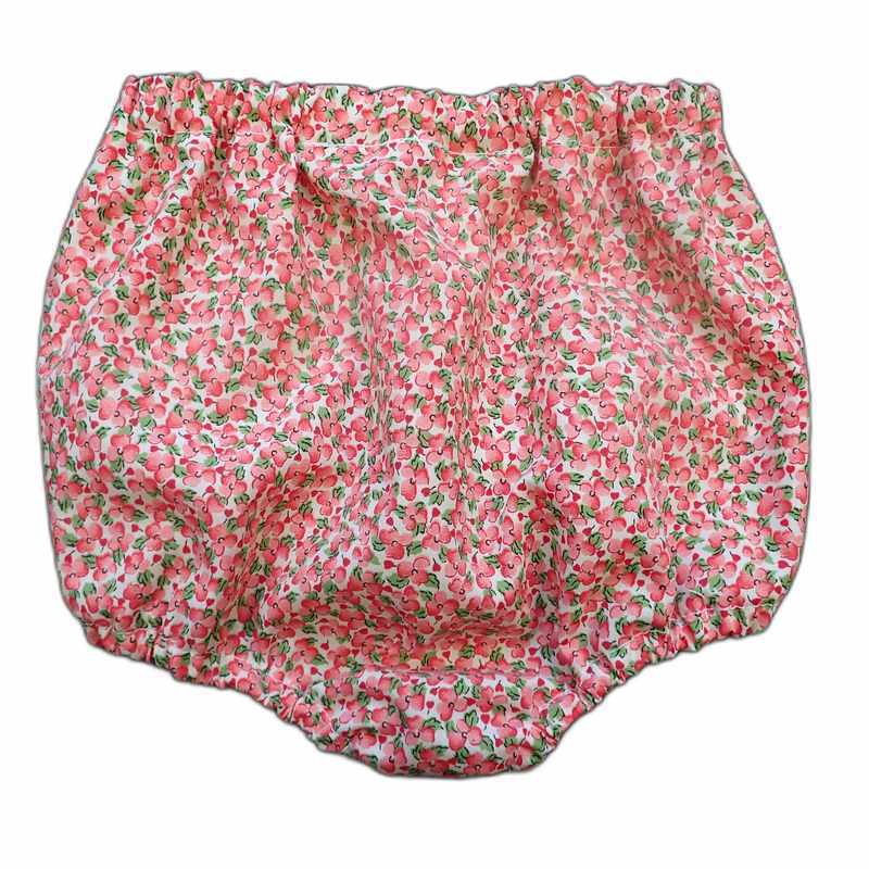 Bloomer bébé fleuri rose et vert